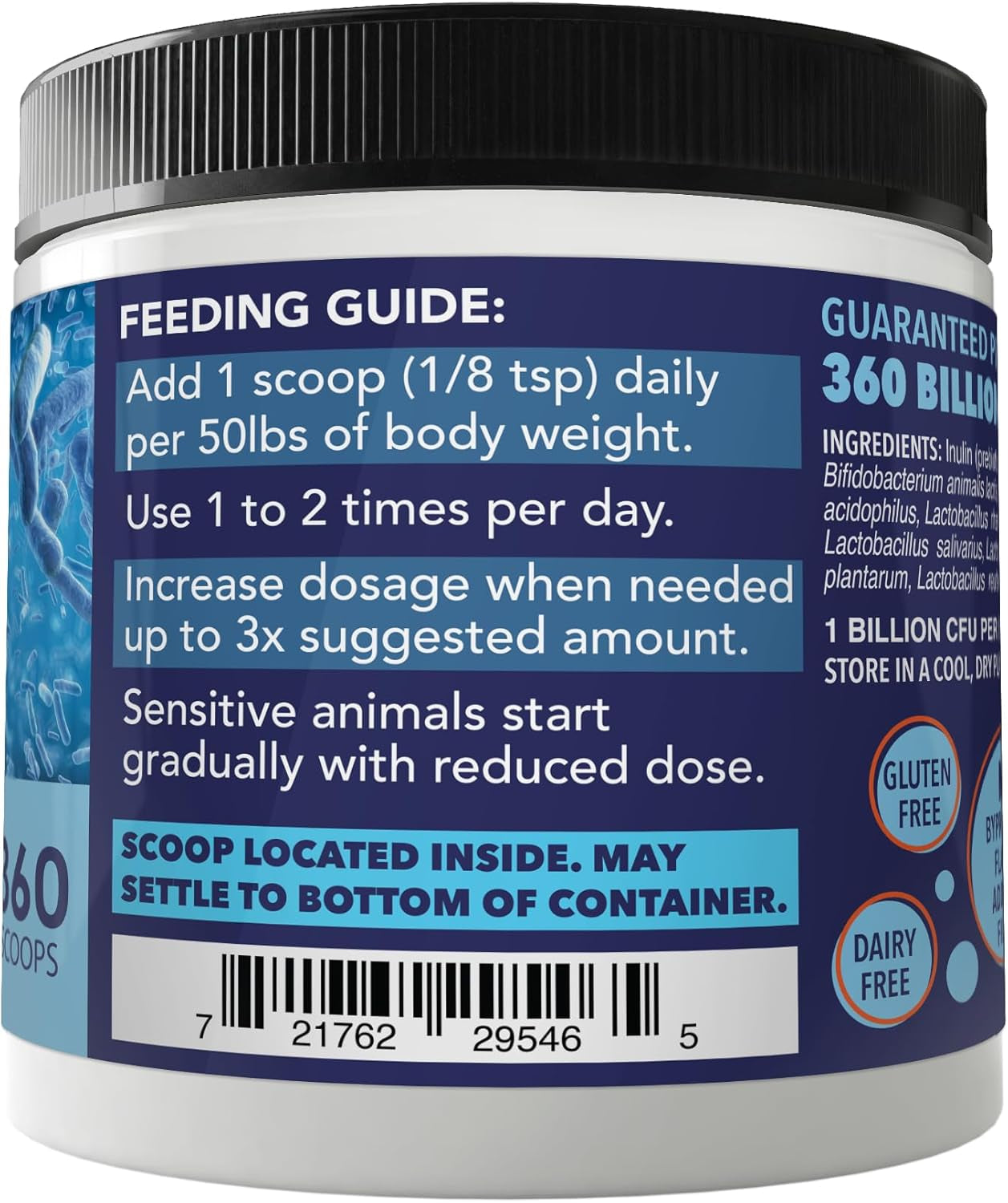 Dog Probiotic Powder - Digestive & Immune Support