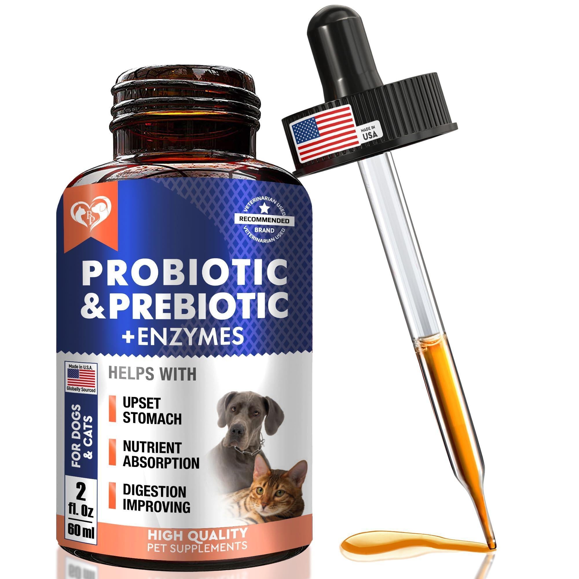 Liquid Probiotics & Prebiotics for Dogs & Cats