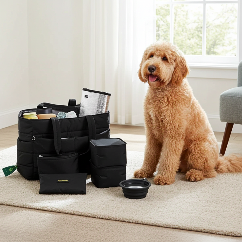 "Dog Mom Starter Kit"Dog Mom Starter Kit – Puffer Tote & Nose Butter Bundle | Barbra Jean's