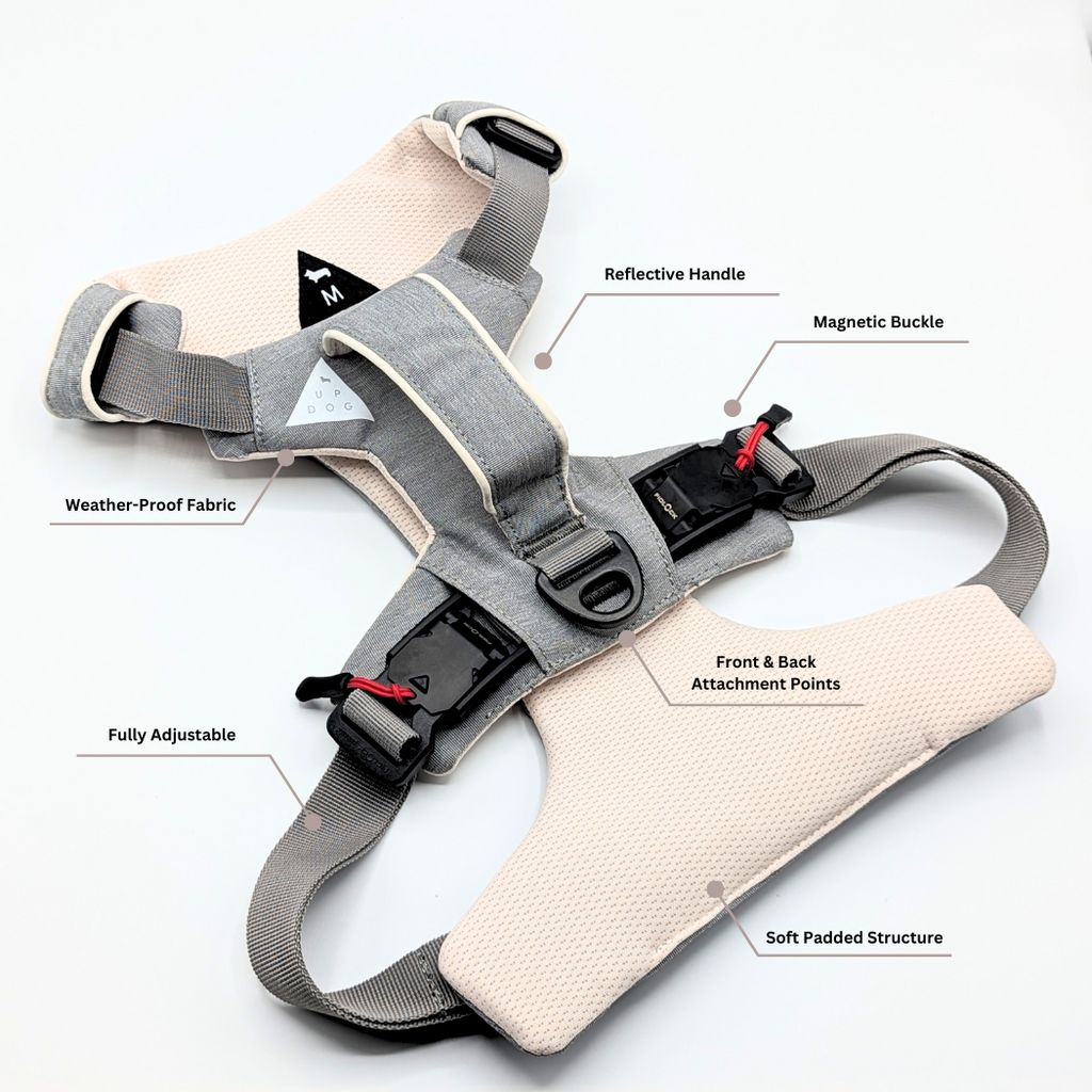 Magnetic Dog Harness No-Pull Design