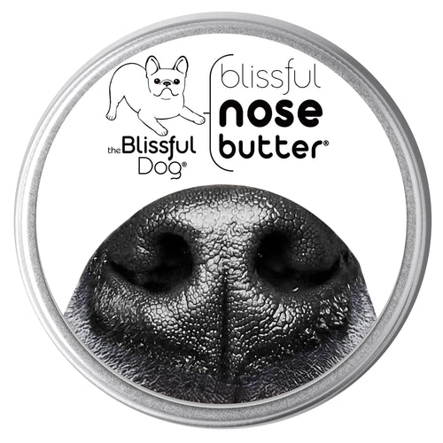 The Blissful Dog Nose Butter tin included in the Dog Mom Starter Kit