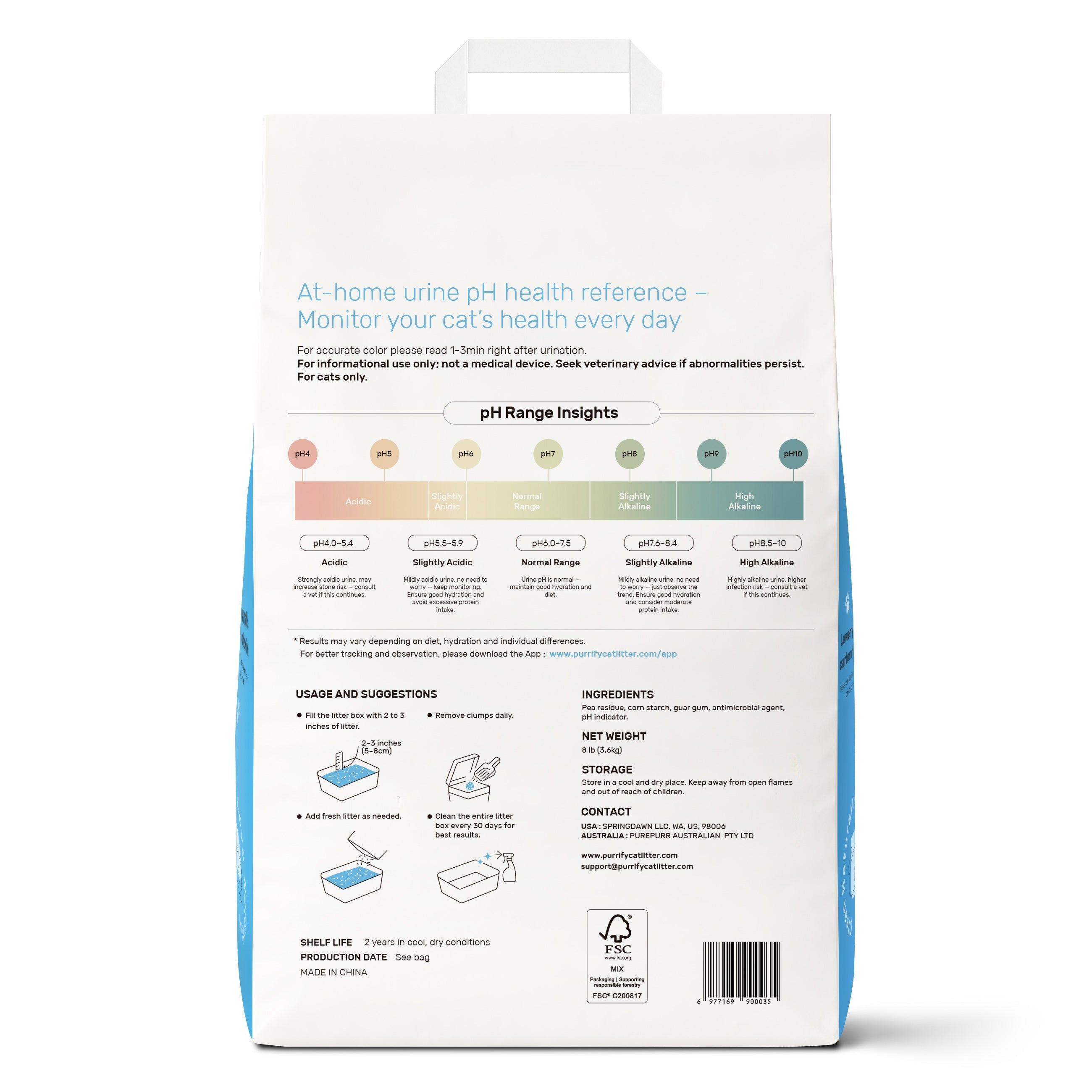 Health Monitoring Cat Litter
